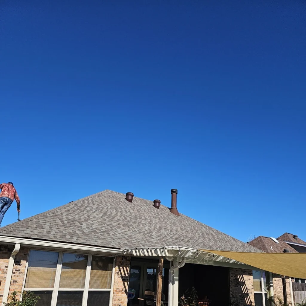 Medium Fortified Roof Replacement with Driftwood Shingles