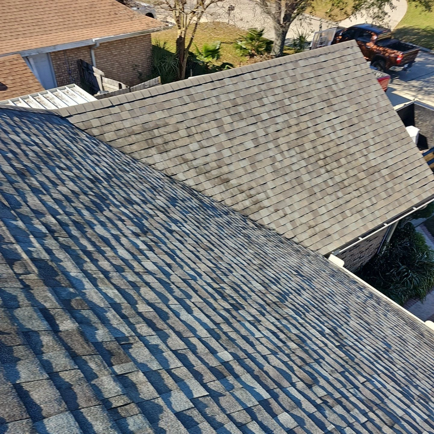 Medium Fortified Roof Replacement with Driftwood Shingles