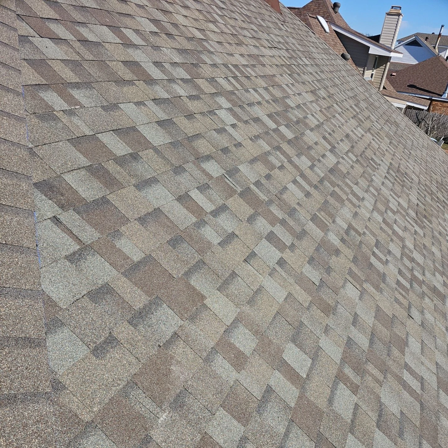 Medium Fortified Roof Replacement with Driftwood Shingles