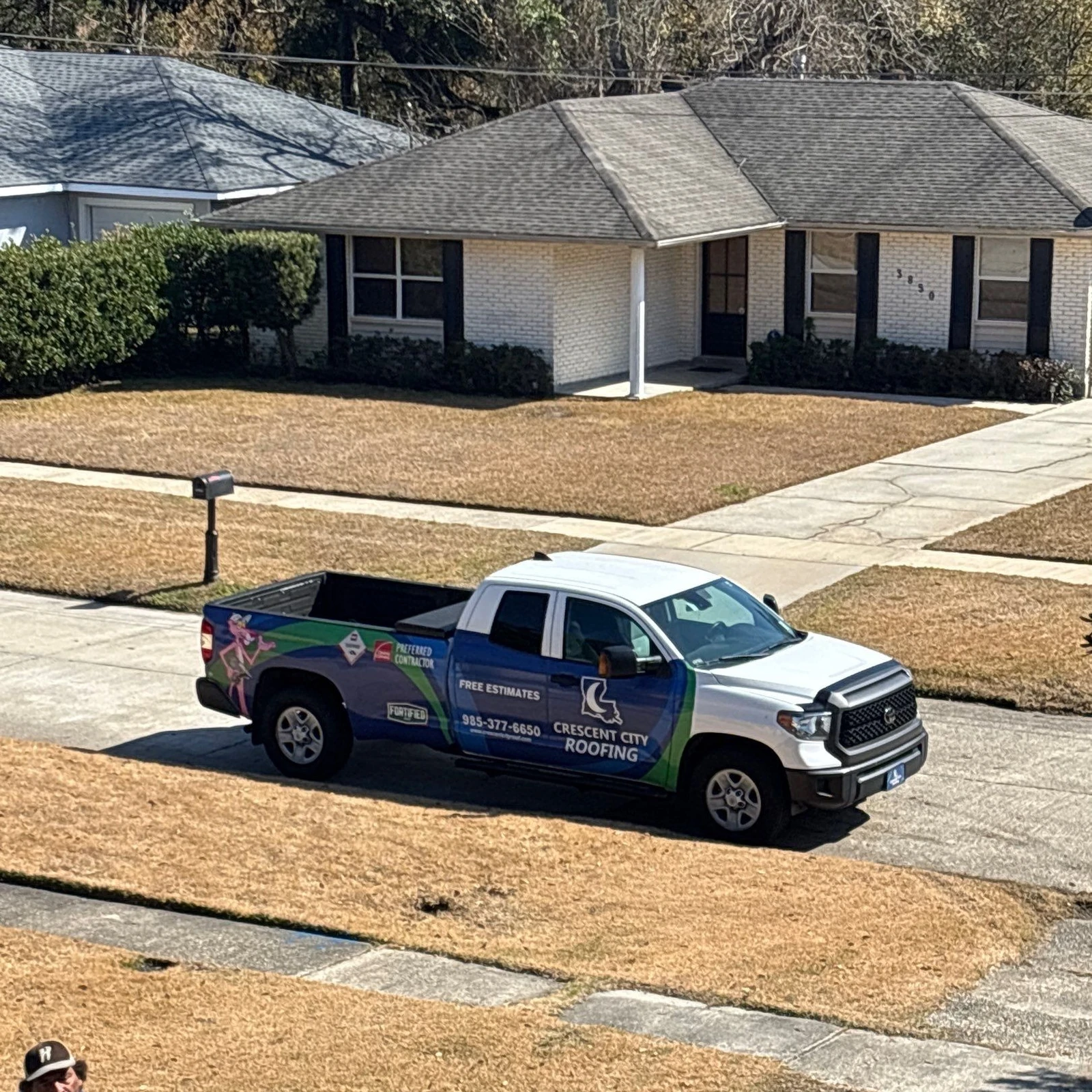 Medium Roof Replacement with Onyx Black Shingles Slidell