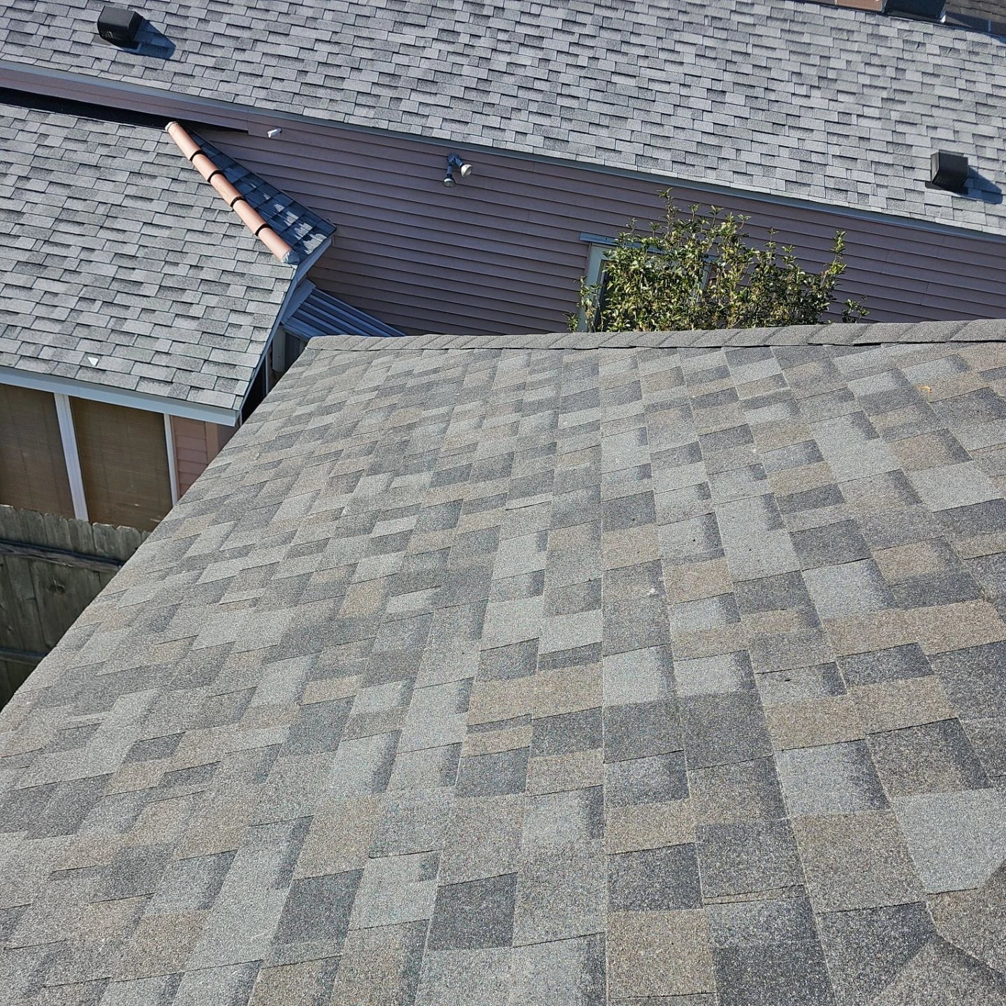 Small Fortified Roof Replacement with OC Williamsburg Gray