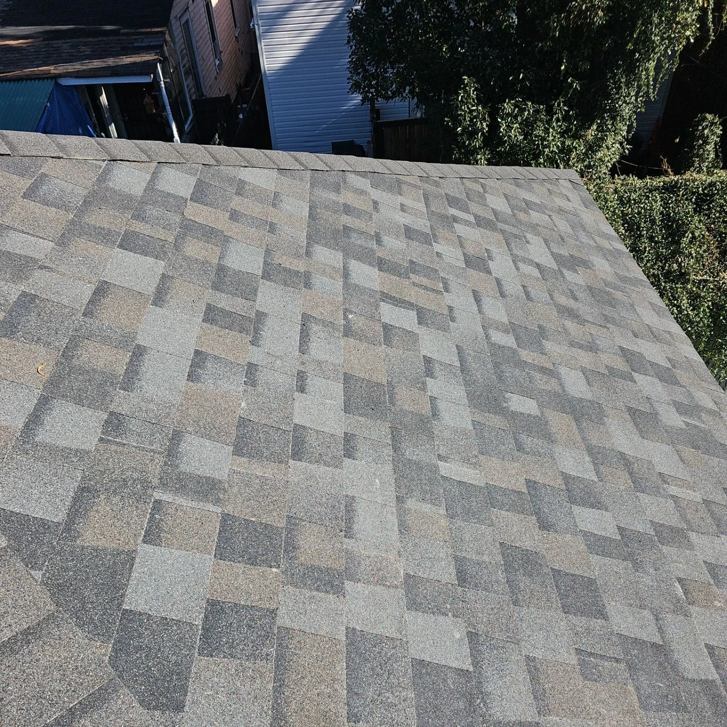 Small Fortified Roof Replacement with OC Williamsburg Gray