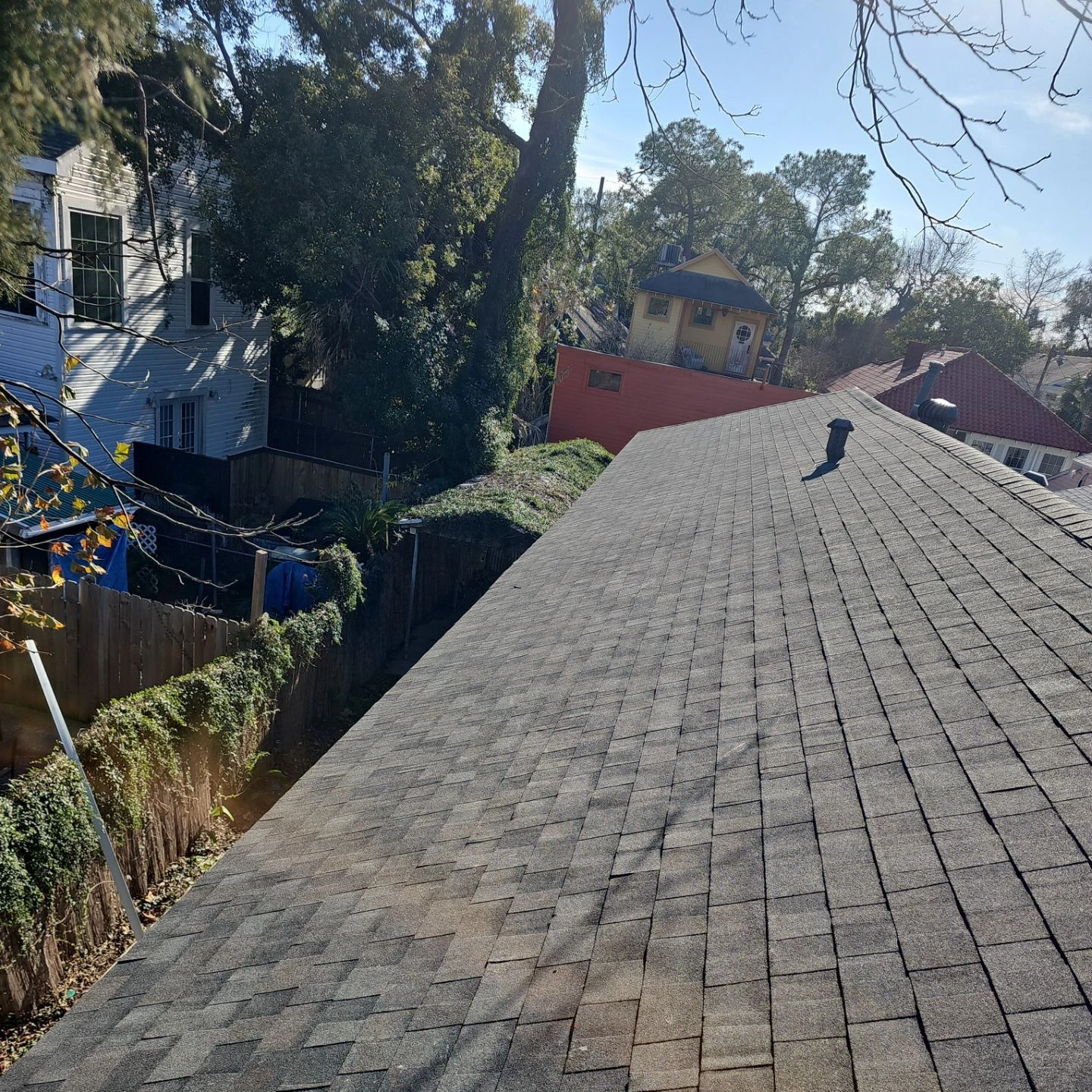 Small Fortified Roof Replacement with OC Williamsburg Gray