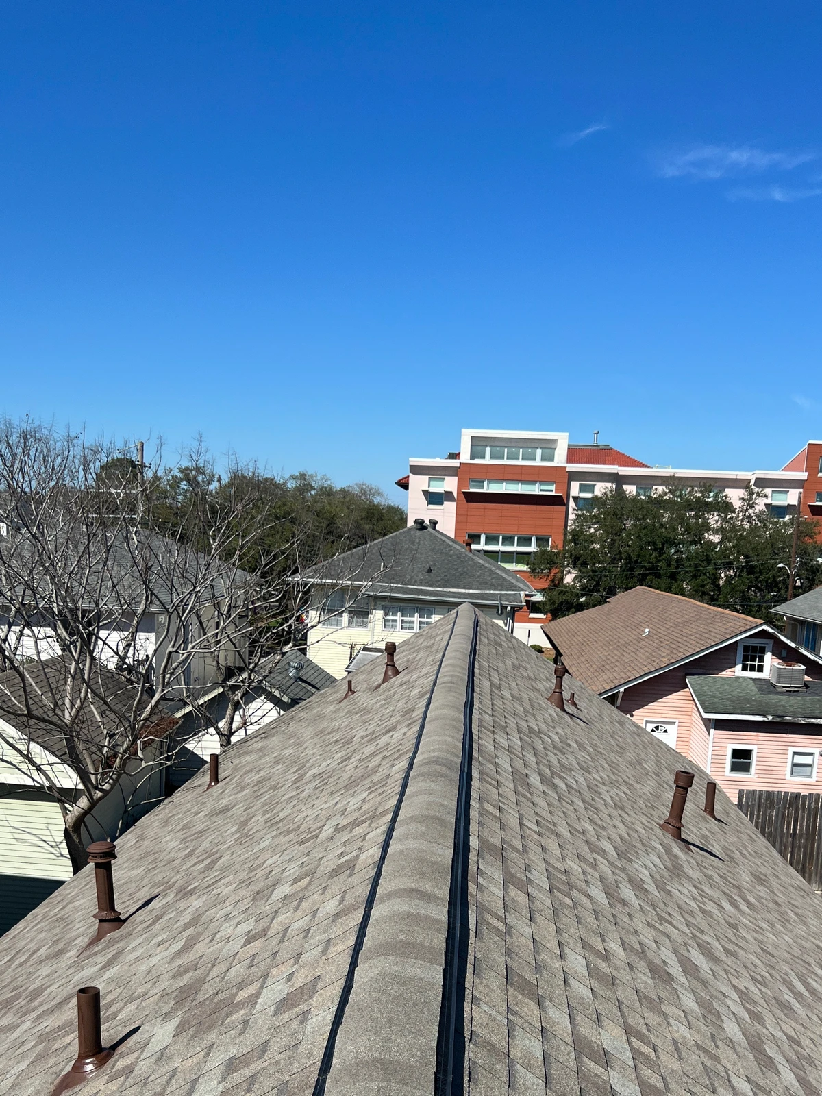 XL Roof Replacement with OC Driftwood Shingles Kenner