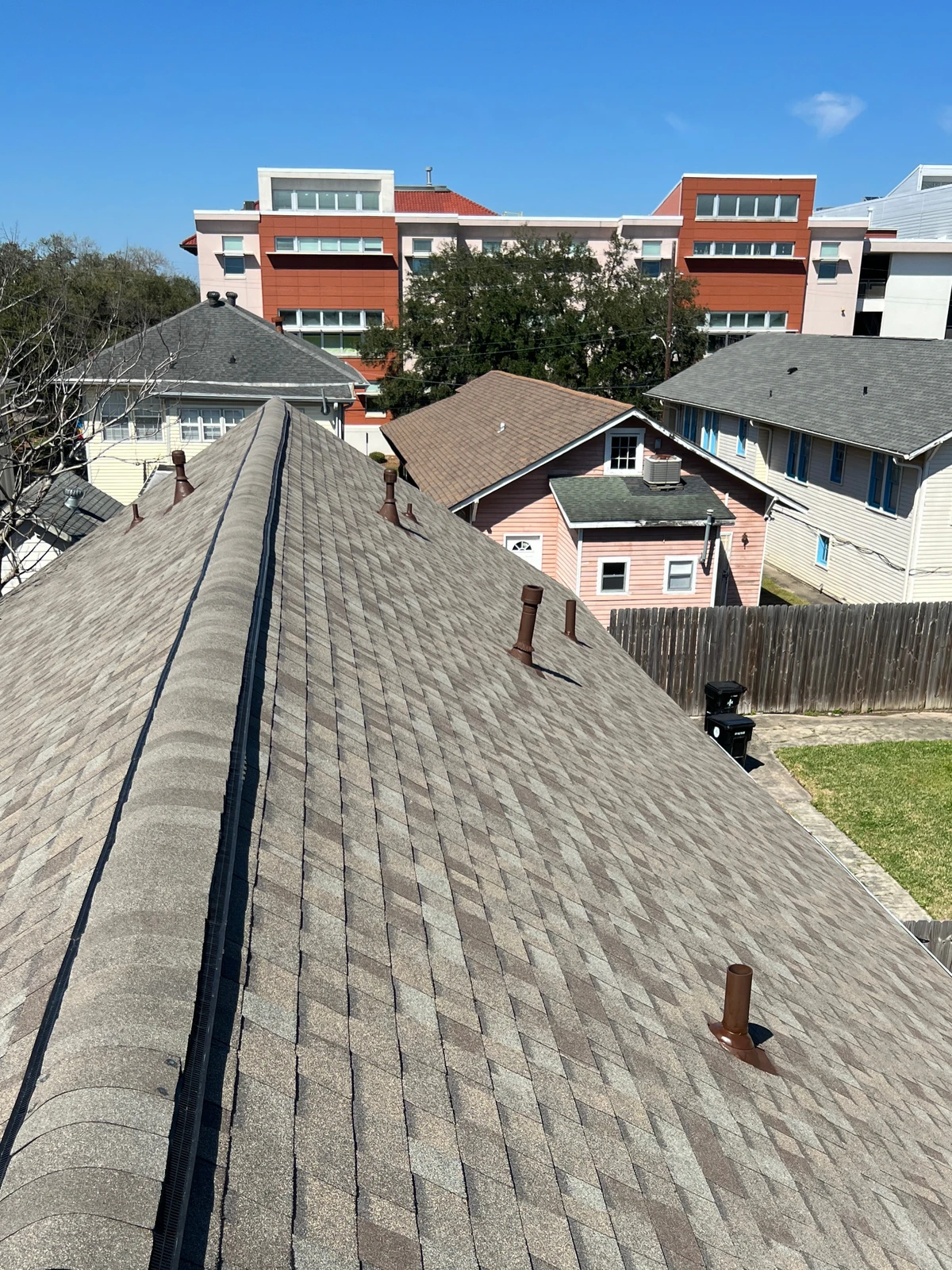 XL Roof Replacement with OC Driftwood Shingles Kenner