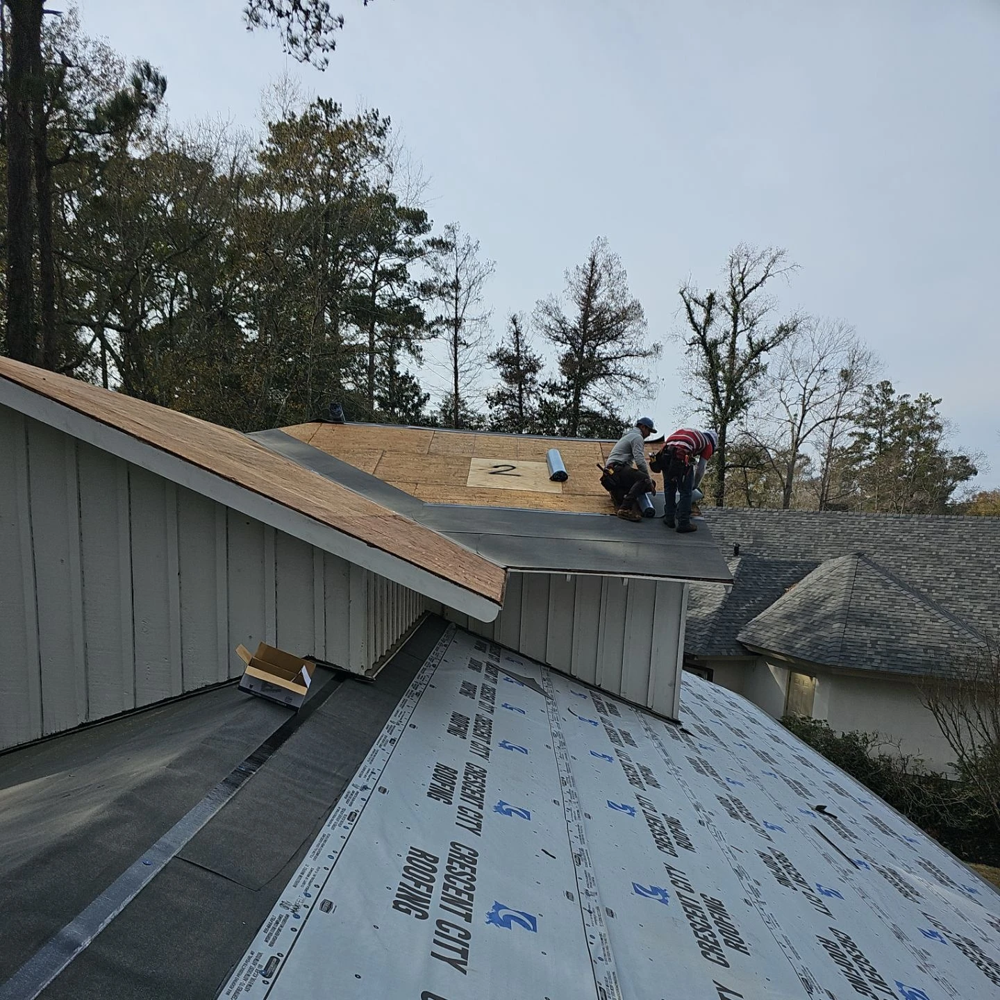 Large Fortified Roof Replacement Mandeville LA