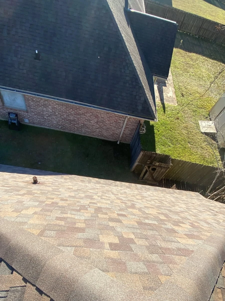 Large Fortified Roof Replacement with OC Teak in Slidell