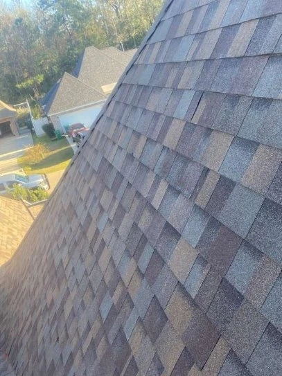 Large Fortified Roof Replacement with OC Teak in Slidell