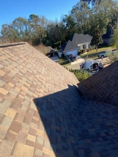 Large Fortified Roof Replacement with OC Teak in Slidell