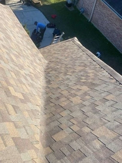 Large Fortified Roof Replacement with OC Teak in Slidell