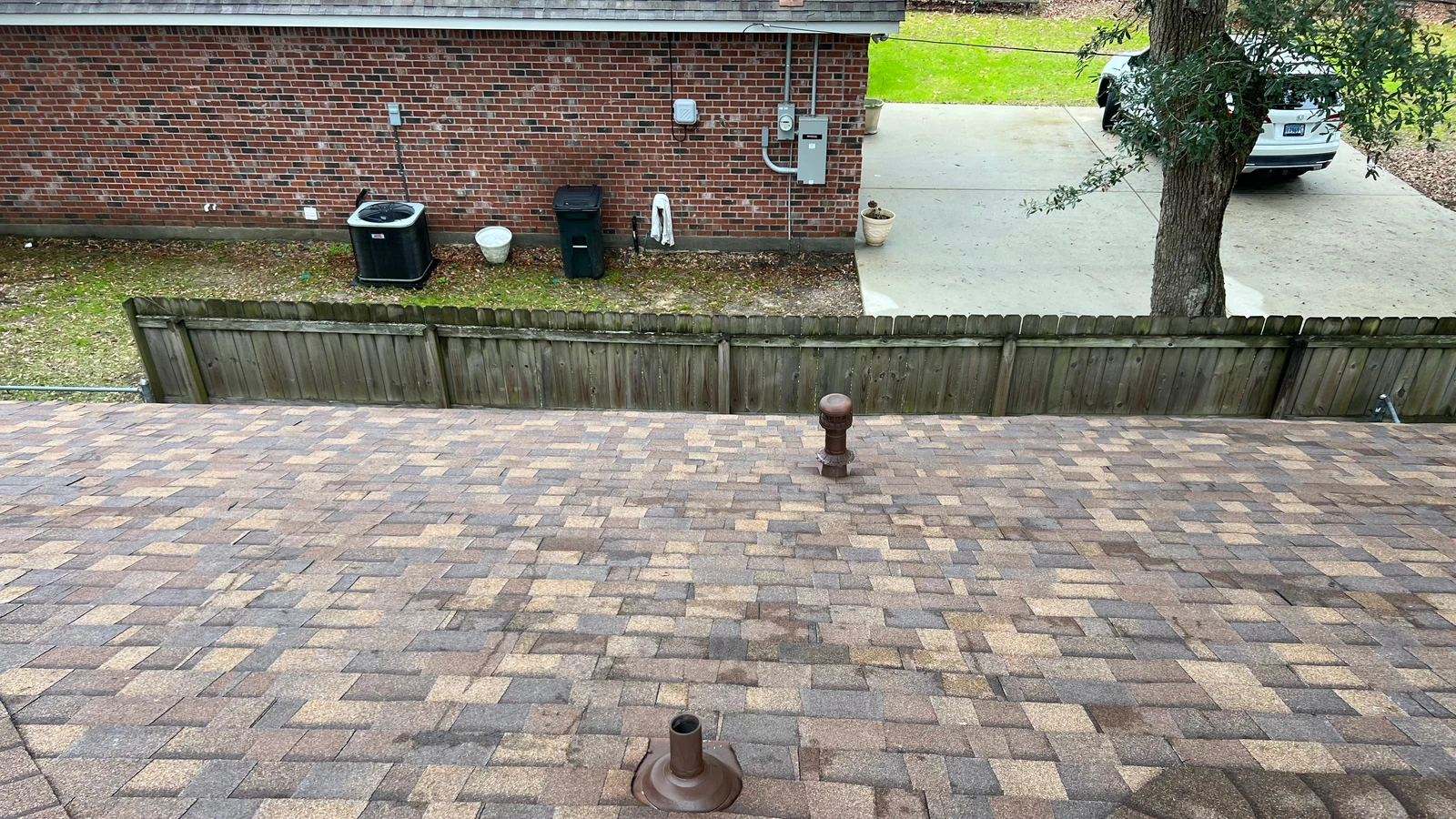 Large Roof Replacement with OC Desert Rose Mandeville