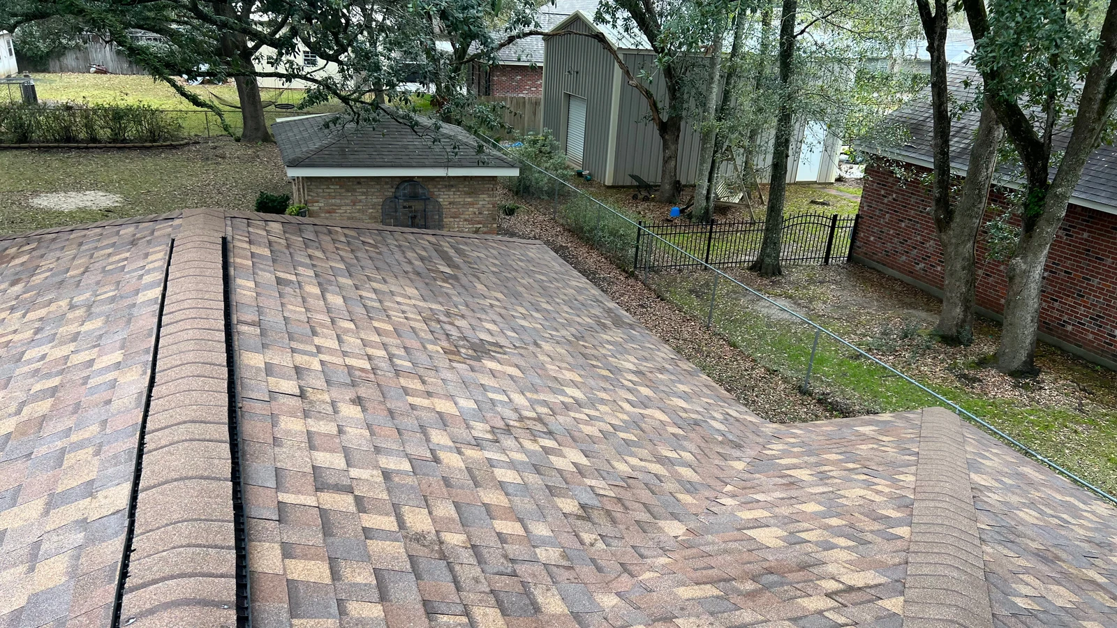 Large Roof Replacement with OC Desert Rose Mandeville