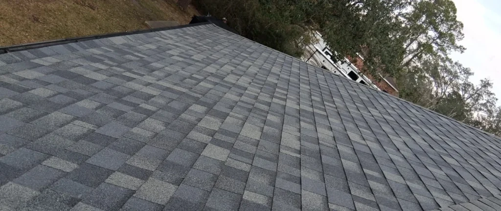 Large Roof Replacement with OC Estate Gray Shingles Slidell