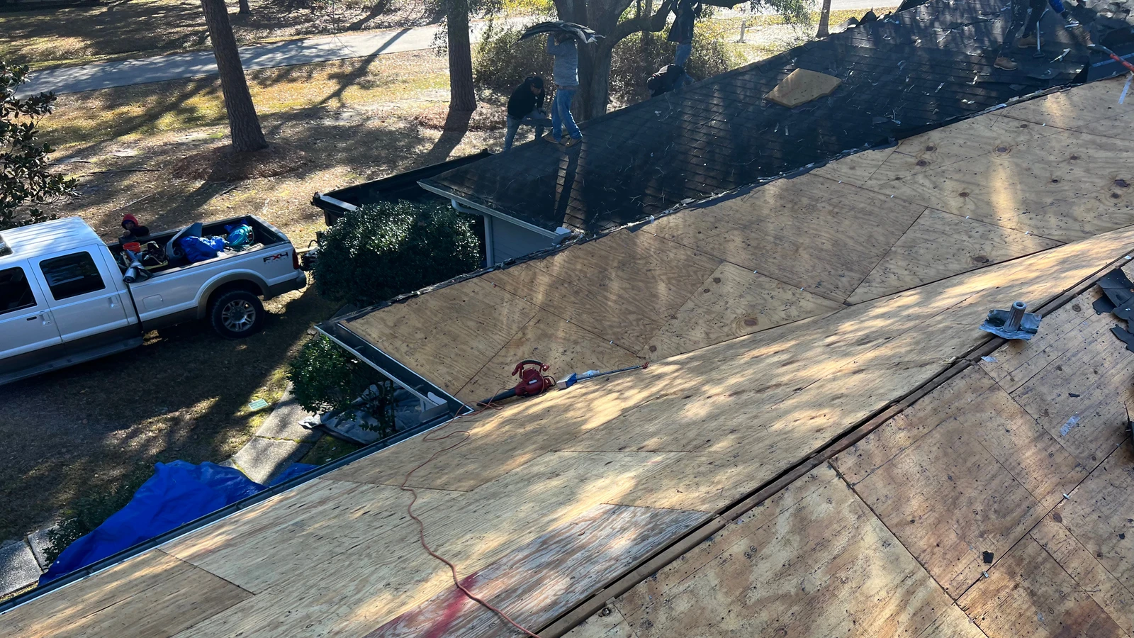Large Roof Replacement with OC Estate Gray Shingles Slidell