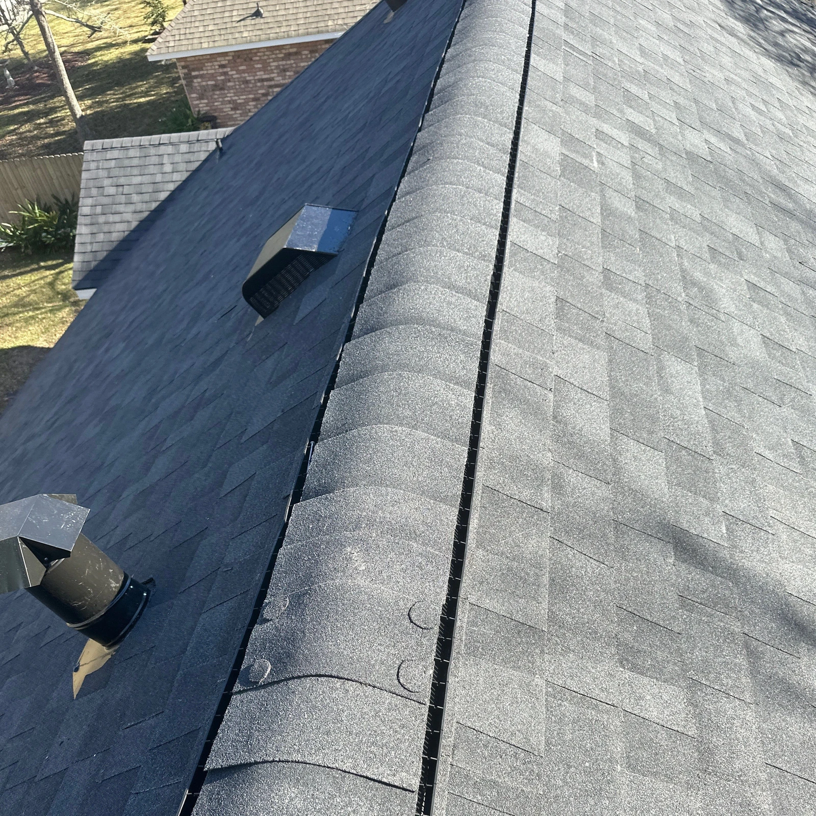 XL Fortified Roof Replacement with OC Onyx Black Slidell