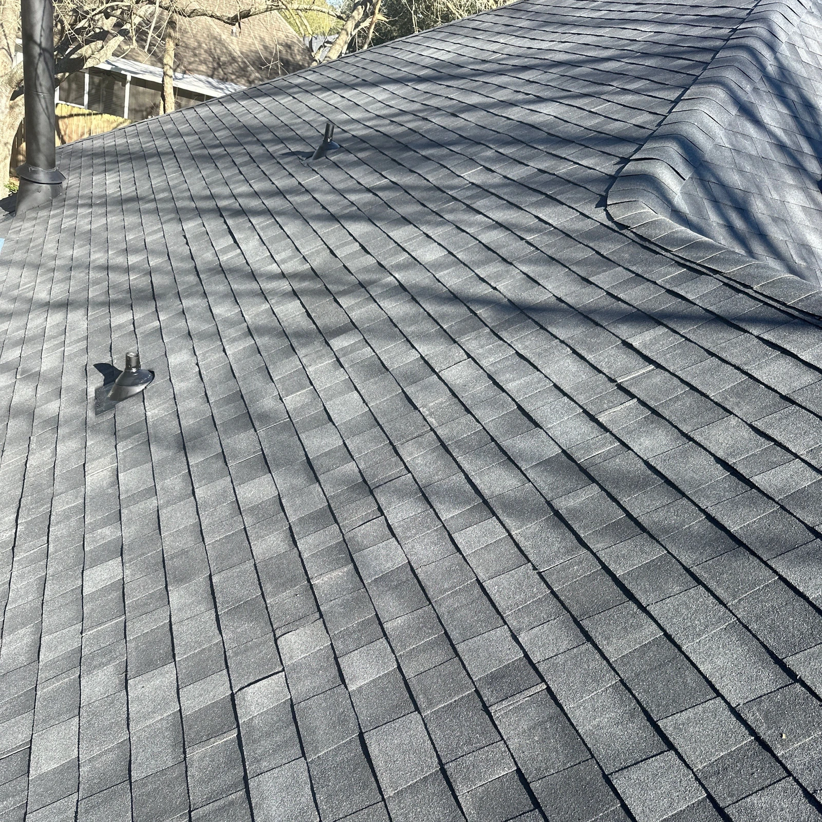 XL Fortified Roof Replacement with OC Onyx Black Slidell