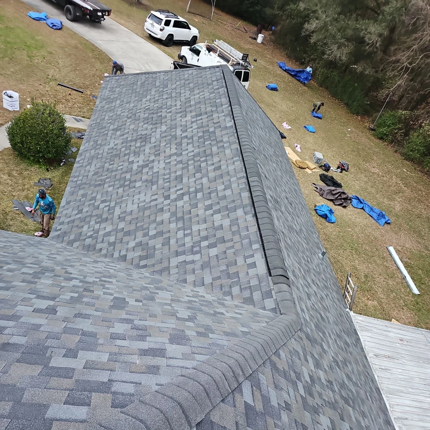 XL Roof Replacement OC Williamsburg Gray Covington LA