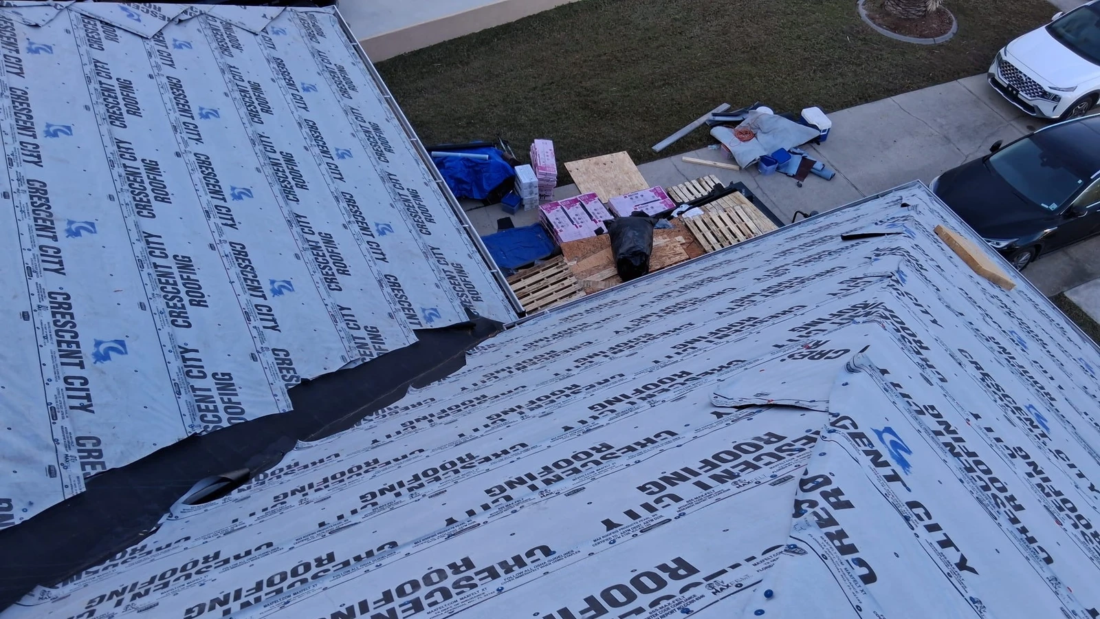 XL Roof Replacement with OC Teak Shingles Slidell LA