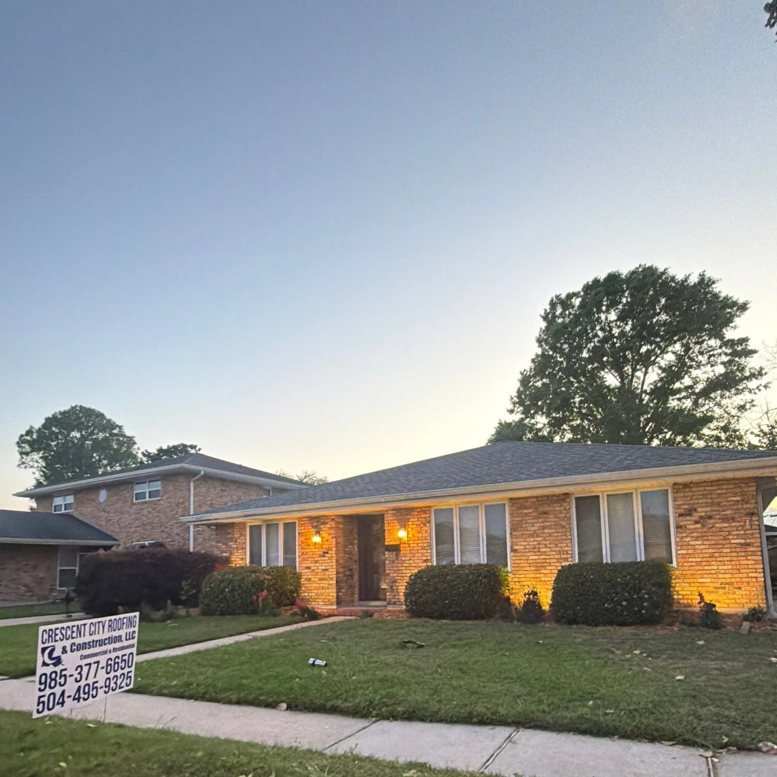 Large Fortified Roof Replacement in Metairie, LA