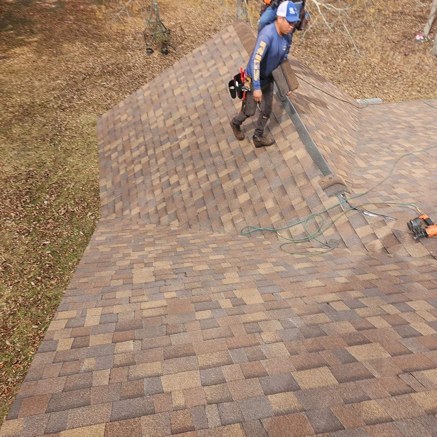 Large Fortified Roof Replacement OC Desert Rose Slidell