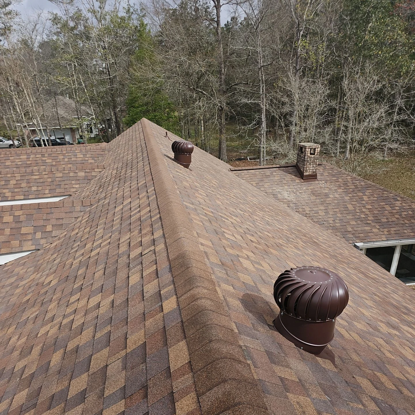 Large Fortified Roof Replacement OC Desert Rose Slidell
