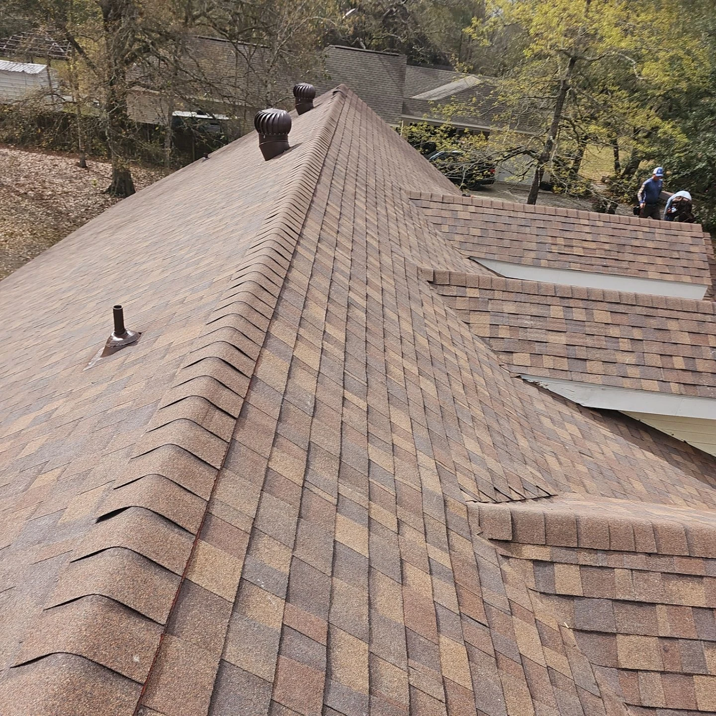 Large Fortified Roof Replacement OC Desert Rose Slidell