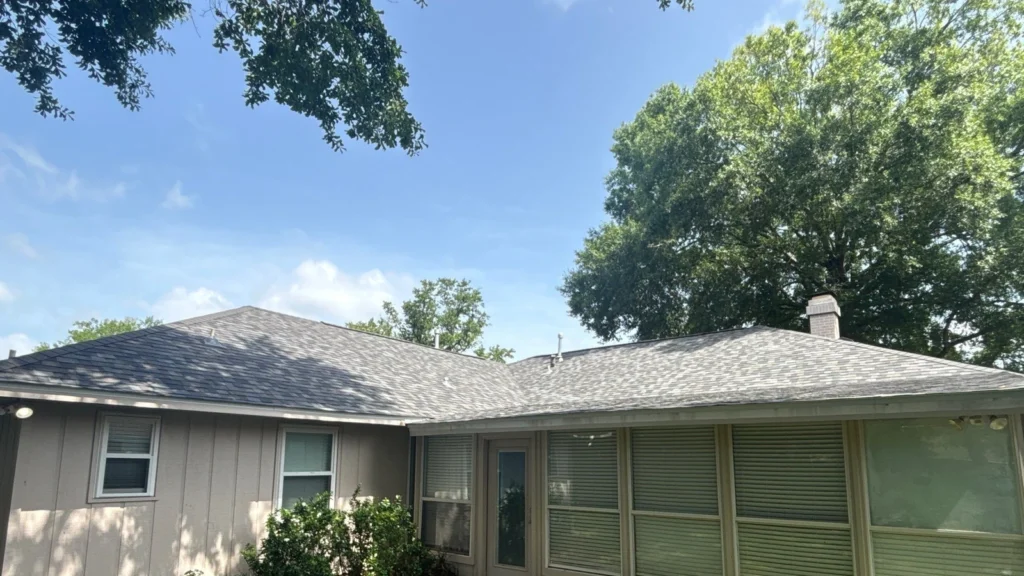 Large Roof & Gutter Replacement OC Williamsburg Gray Slidell