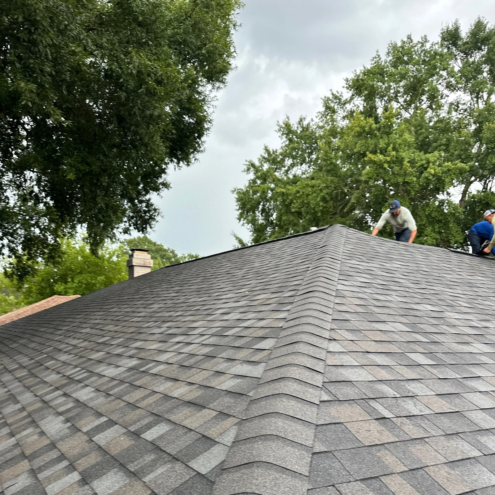 Large Roof & Gutter Replacement OC Williamsburg Gray Slidell