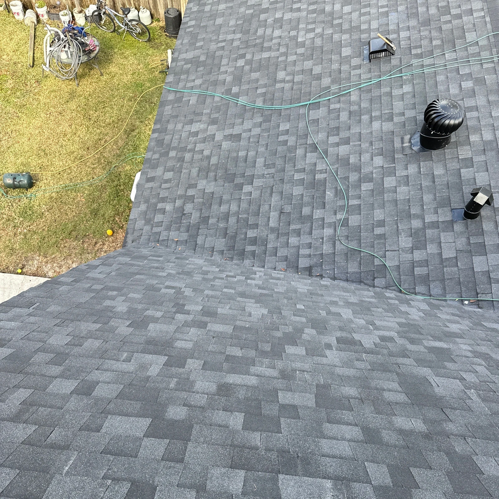 Large Fortified Roof Replacement OC Onyx Black Slidell
