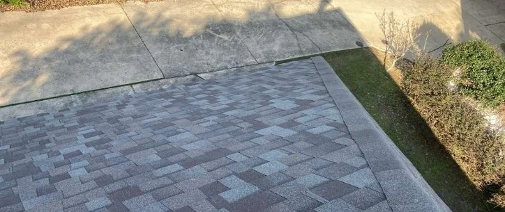 Large Roof Replacement with OC Driftwood Shingles Covington