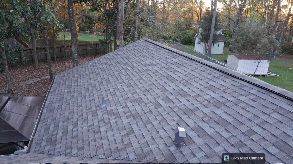 Small Roof Replacement with OC Driftwood Shingles Slidell