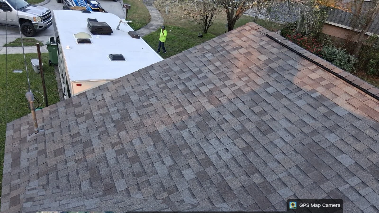 Small Roof Replacement with OC Driftwood Shingles Slidell