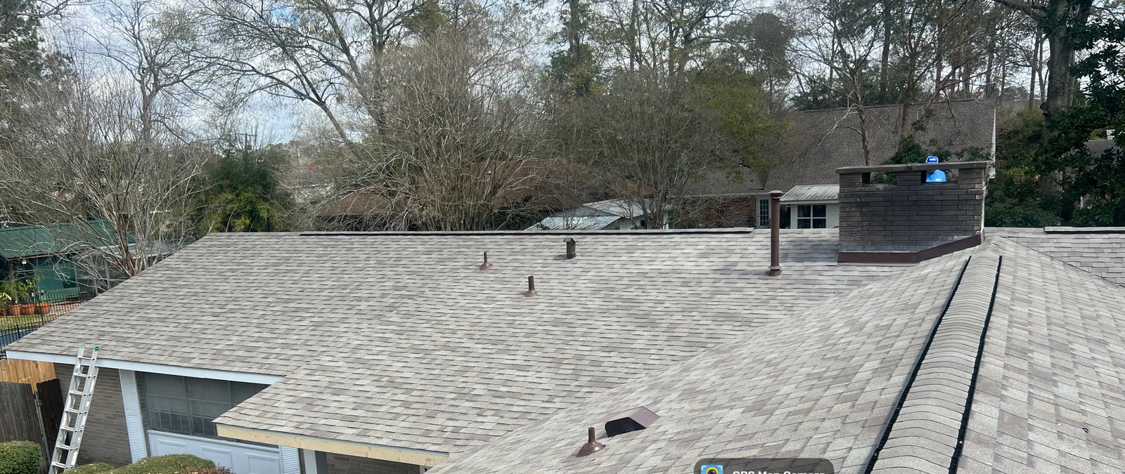 XL Roof Replacement with OC Driftwood Shingles Slidell