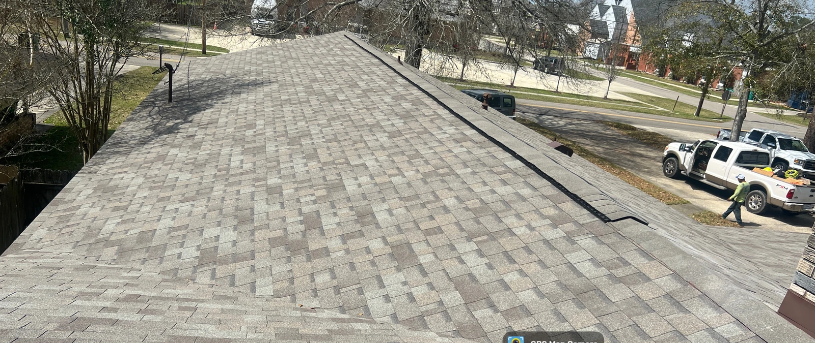XL Roof Replacement with OC Driftwood Shingles Slidell