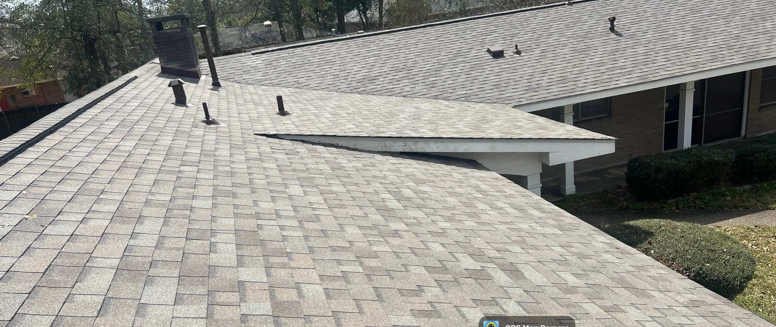 XL Roof Replacement with OC Driftwood Shingles Slidell
